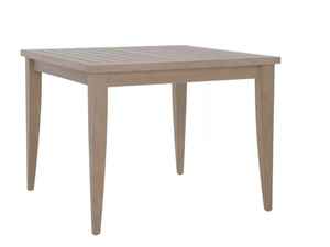 RELAIS - Square teak dining table _ JANUS et Cie